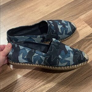 Valentino denim Camouflage Espadrilles